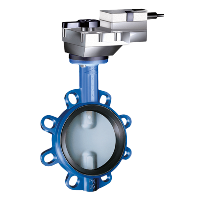 ARI-GESA-EA Elektrik Aktüatörlü Lug Tip Kelebek Vana